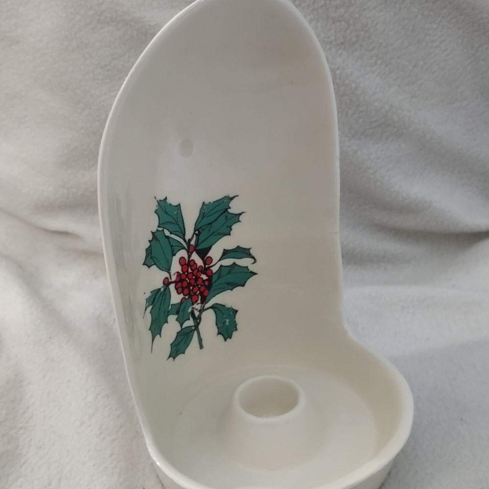 Porcelain Candle Holder With Handle